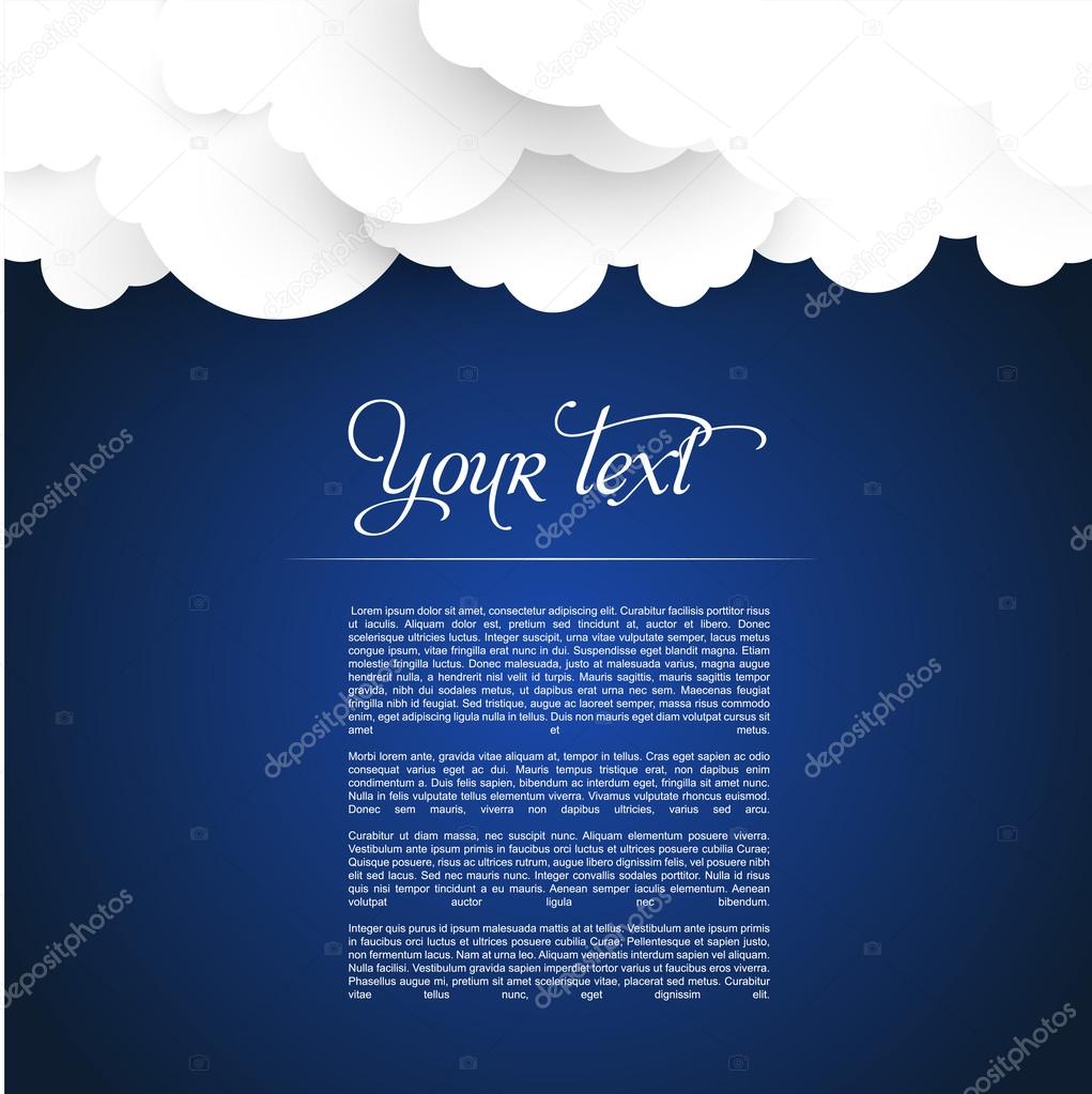 Cloud web template