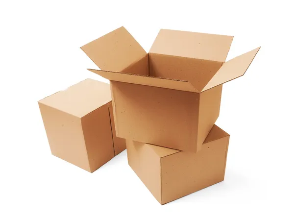 Cajas de cartón — Foto de Stock