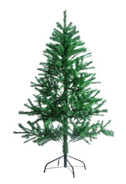çıplak yapay Noel ağacı