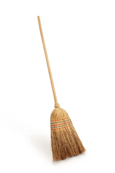 Straw broomstick — Stock Photo, Image