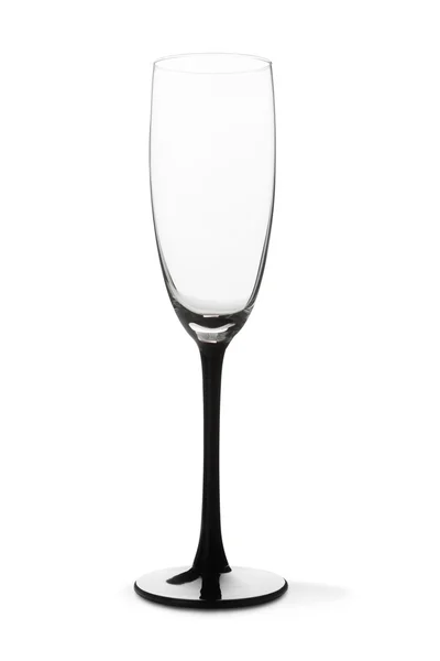 Leeg glas champagne — Stockfoto