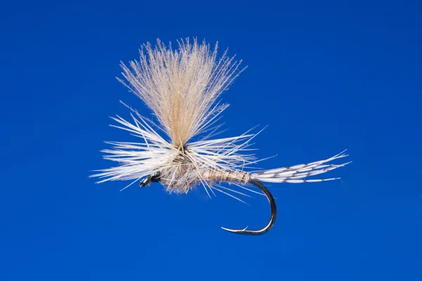 Gancho de pesca com mosca — Fotografia de Stock