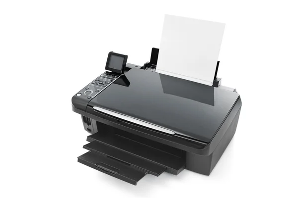 Цветной принтер — стоковое фото