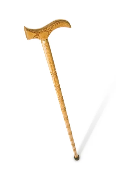 Wooden walking stick — Stock Photo, Image