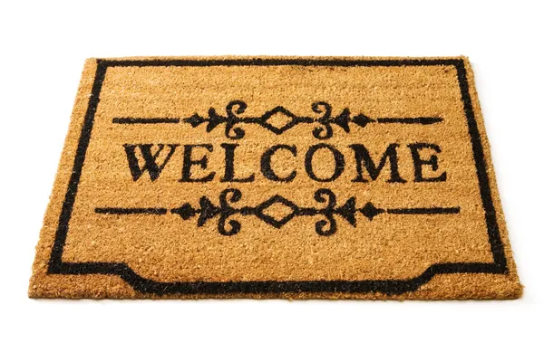 Welcome mat — Stock Photo, Image