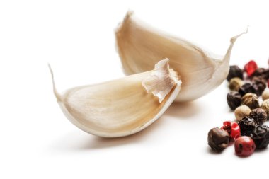 taze sarımsak biber ile