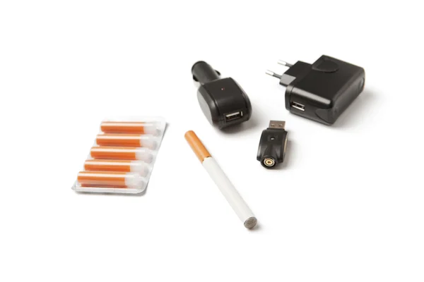 Kit de cigarrillos electrónicos — Foto de Stock