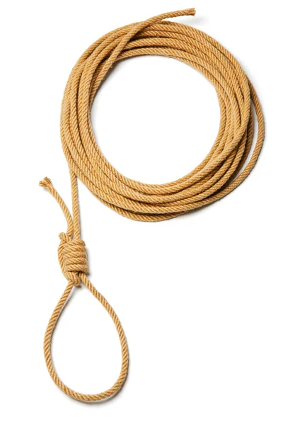 Rope and noose — Stock Photo, Image