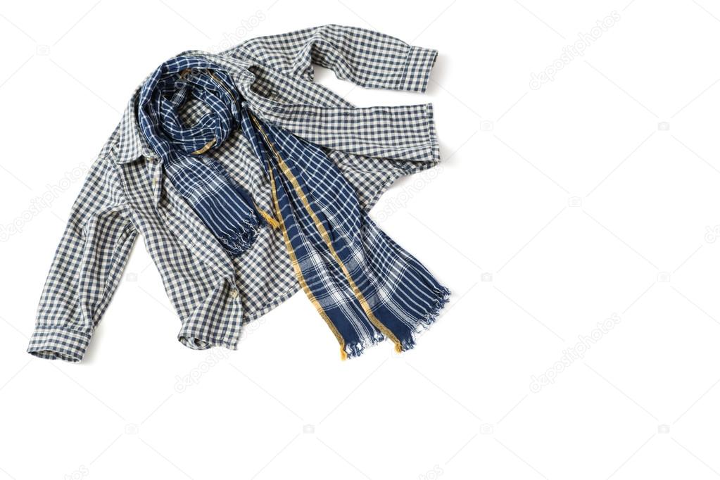 Children's shirt and scarf
