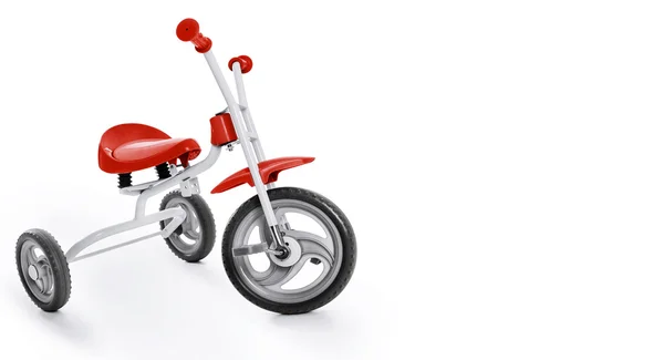 Barn trehjuling — Stockfoto