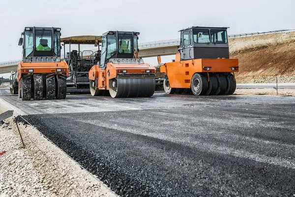 道路施工 — 图库照片