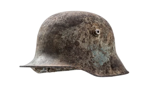 Stará německá helma — Stock fotografie