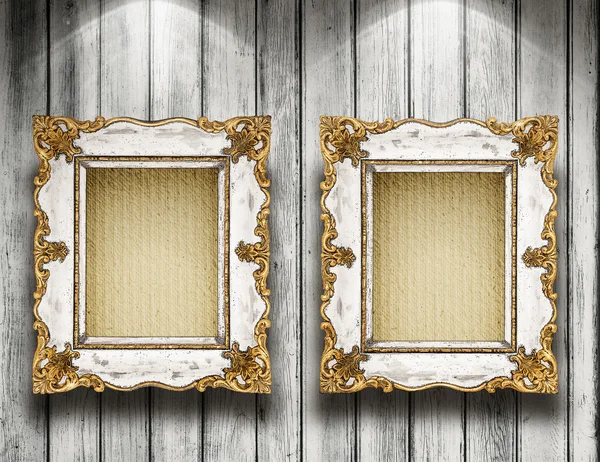 Frames op de muur — Stockfoto