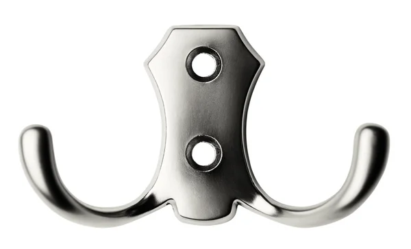 Metal hanger -Clipping path — Stock Photo, Image