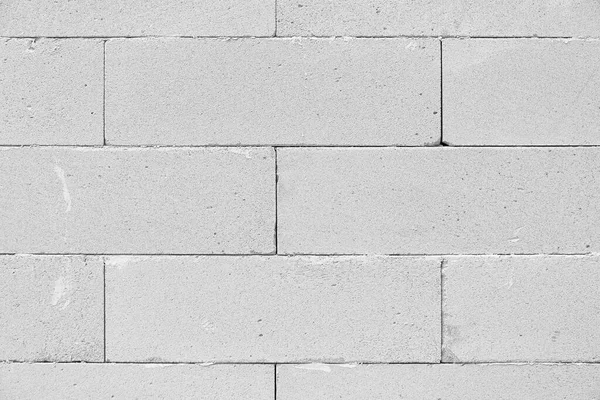 Textura Fundo Bloco Concreto Leve Branco Matéria Prima Para Parede — Fotografia de Stock