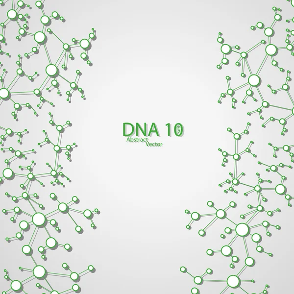 Fütüristik dna eps 10 — Stok Vektör