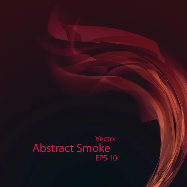 Fond de fumée élégant — Image vectorielle