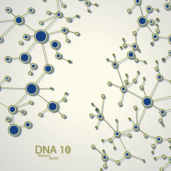 Η δομή του dna eps10 — Διανυσματικό Αρχείο