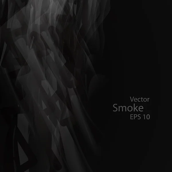 Fumaça fundo elegante — Vetor de Stock
