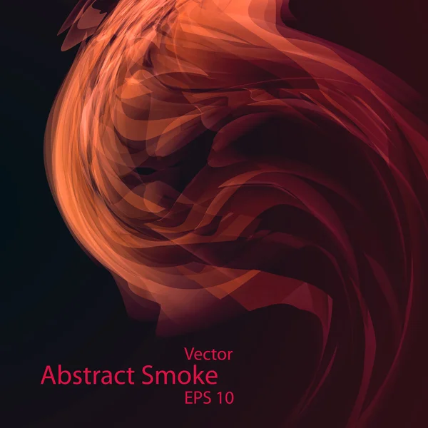 Elegantní kouřové pozadí — Stockový vektor