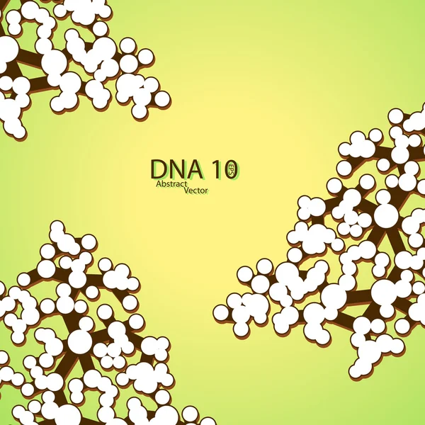 未来的な dna eps 10 — ストックベクタ