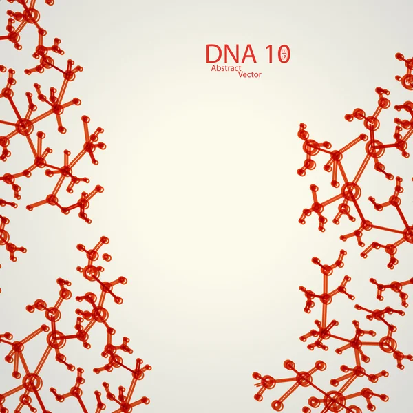 ADN futurista eps 10 — Archivo Imágenes Vectoriales