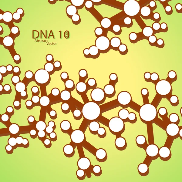 ADN-ul futurist eps 10 — Vector de stoc