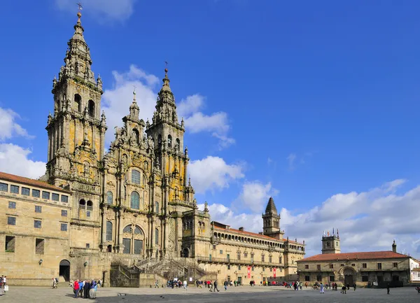 SANTIAGO DE COMPOSTELA KATHEDRÁLIS — Stock Fotó