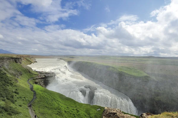 Водопад Галлфосс, Исландия — стоковое фото