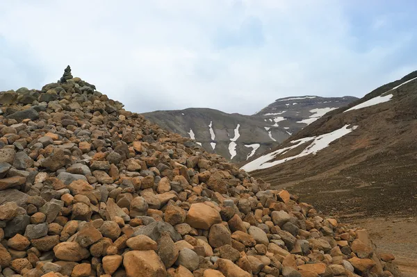 Красные камни — стоковое фото