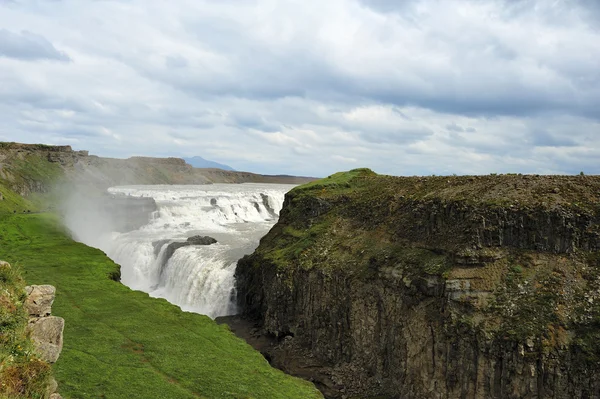 瀑布 gullfoss 冰岛 — 图库照片