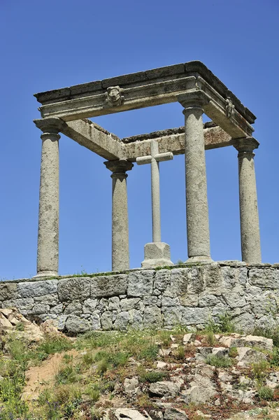 Los Cuatro Postes en Avila (Castilla y León, España) ) — Foto de Stock