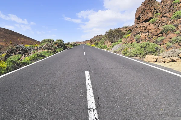 Road between rocks — Stock Photo, Image