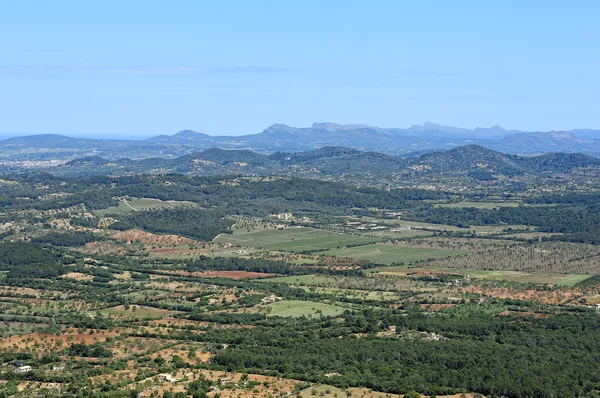 Vista do sul de Maiorca — Fotografia de Stock