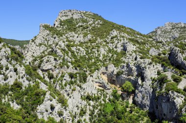Hermitage, saint anthony Kanyon gorges of galamus, Fransa