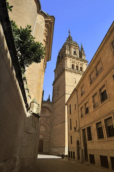 Uitzicht op straat aan salamanca (Castilië en leon, Spanje) — Stockfoto