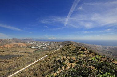 bin Vadisi palms, lanzarote, Kanarya Adaları, spai