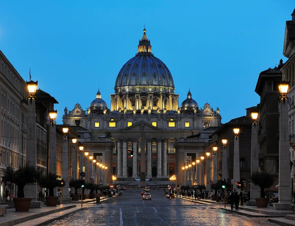 Sint-Pietersbasiliek, Vaticaanse — Stockfoto