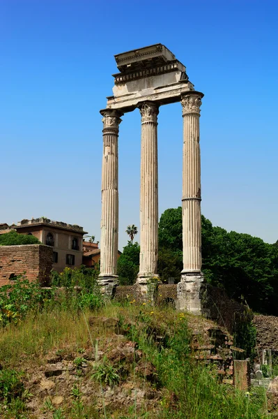 Templo de Castor e Pollux — Fotografia de Stock
