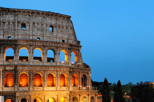 Anfiteatro flaviano (Coliseu), Roma — Fotografia de Stock