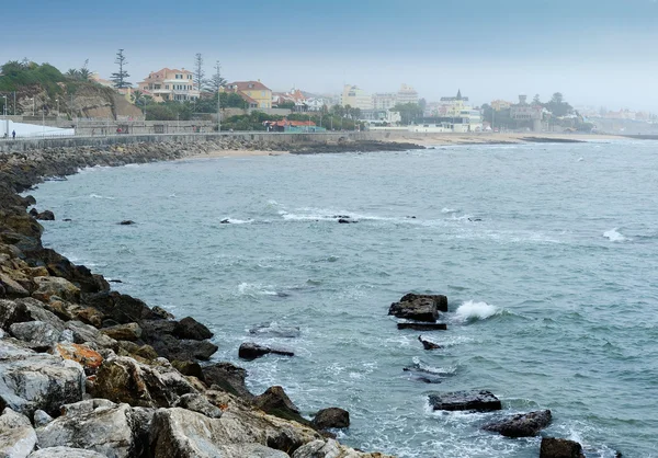 Pobřeží v cascais, Portugalsko — Stock fotografie