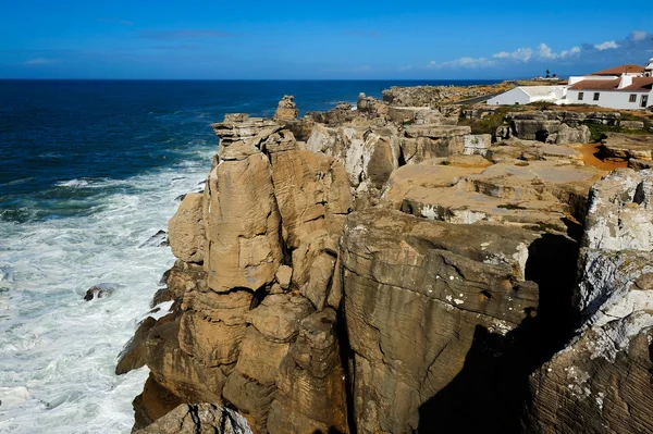 Coast of the Atlantic ocean, Peniche, Portugal — Stock Photo, Image