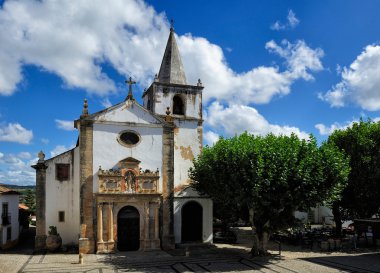 church Santa Maria, Obidos, Portugal clipart