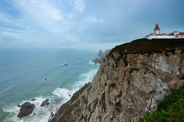 Leuchtturm am Cabo da Roca, Portugal — Stockfoto