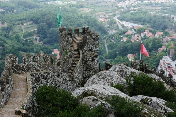 The Castle of the Moors , Sintra, Portugal — Stock Photo, Image