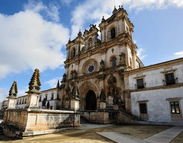 Santa Marian luostari, Alcobaca, Portugali — kuvapankkivalokuva