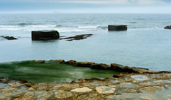 De kustlijn bij cascais, portugal — Stockfoto