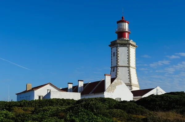 Espichel köpeny világítótorony sesimbra, Portugália Jogdíjmentes Stock Fotók