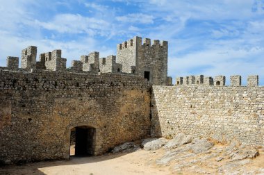 Castelo dos Mouros, Sesimbra, Portugal clipart