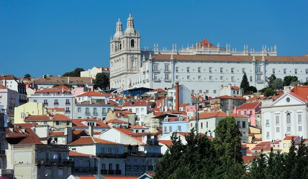 Klášter st. vincent mimo zdi, Lisabon, Portugalsko — Stock fotografie